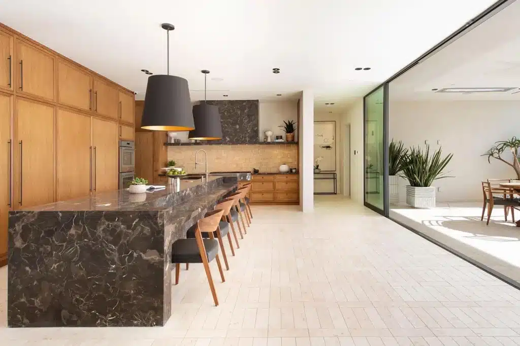 How Long Does It Take to Detox Your Body from Alcohol? 4 vine kitchen with stone counterop and patio